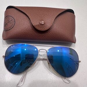 Ray Ban XL Aviator Flash Lens